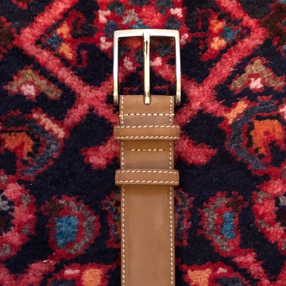 Trafalgar Nubuck Leather Belt - Picture 3 of 6